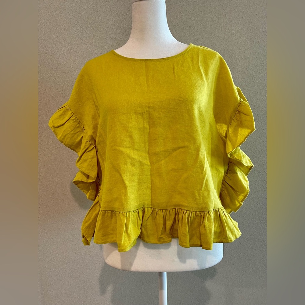Marc New York Linen blouse
